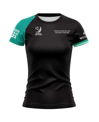 2026 World Champs COMPULSORY Women's Pontevedra NZ Shirt | Running Gear