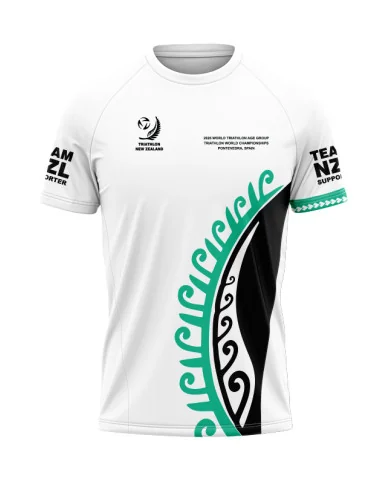 2026 World Champs SUPPORTER Women's Pontevedra NZ Shirt | Running Gear