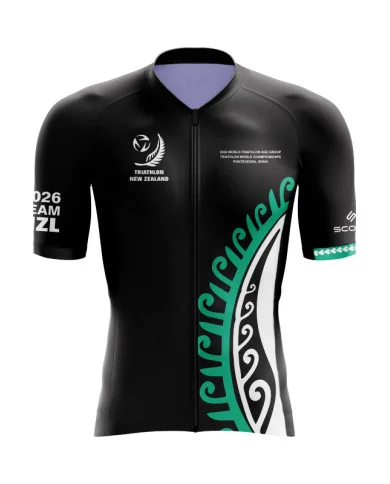2026 World Champs Pontevedra NZ Optimise Cycle Jersey | Cycling Clothing