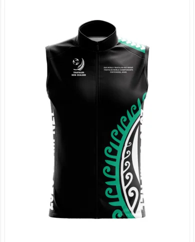 2026 World Champ Pontevedra NZ Men's Cycling Wind Vest | Cycling Clothing