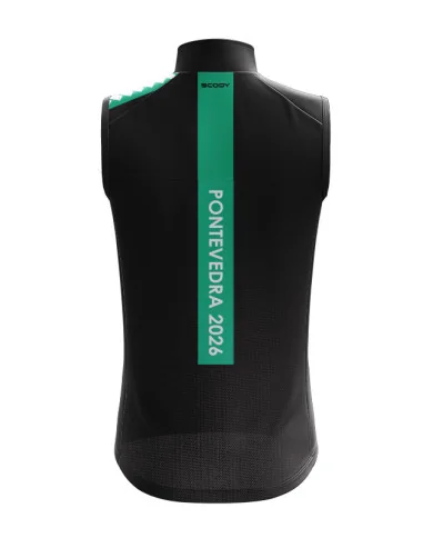 2026 World Champ Pontevedra NZ Men's Cycling Wind Vest | Cycling Clothing