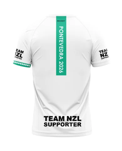 2026 World Champs Pontevedra SUPPORTER NZ Junior Shirt | Running Gear