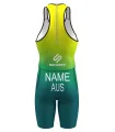 Men's Triathlon Suit, named and swim optimised | Made in Australia
