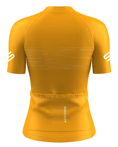 Performance Cycle Jersey Women - Staple Tumeric | Made in Australia