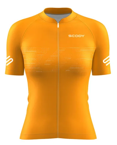 Performance Cycle Jersey Women - Staple Tumeric | Made in Australia
