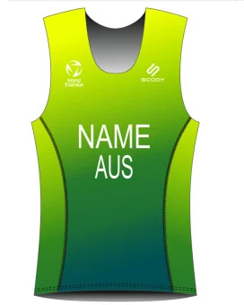 2026 World Champs Pontevedra Unisex Men's Triathlon Singlet | Triathlon Gear
