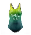 Women's Triathlon swimsuit, named and swim optimised | Made in Australia
