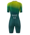 WT Compliant Aerodynamic Sleeved Women's Triathlon Suit | Made in Australia