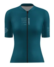 Staple Teal Optimise Women's Cycle Jersey | Cycling Clothing