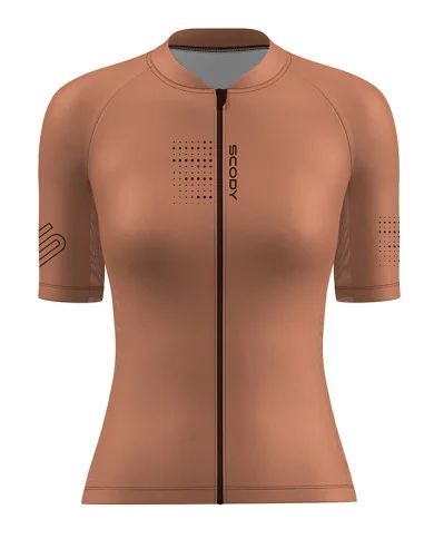 Optimise Cycle Jersey Women - Bronze