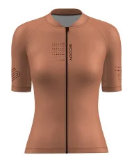 Optimise Cycle Jersey Women - Bronze