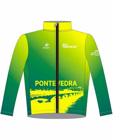 2026 World Champs Pontevedra Limited Edition Men's Spray Jacket | Custom Cycling Clothing