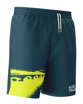 2026 Triathlon World Champs Pontevedra Men's Swim Board Shorts, lightweight and breathable - Unisex| Beach Wear