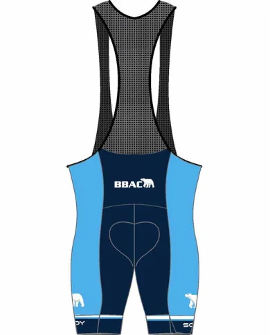 Brighton Baths Athletic Club Women's Cycling Bib and Brace | Cycling Clothing | Custom Cycling Clothing