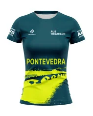 2026 World Champs Pontevedra SUPPORTER Women's Run Shirt | Running Gear