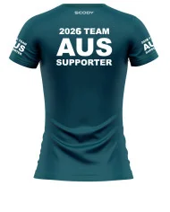 2026 World Champs Pontevedra SUPPORTER Women's Run Shirt | Running Gear