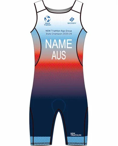 2026 NSW Triathlon Age Group Champion Elite Triathlon Suit Men | Triathlon Gear
