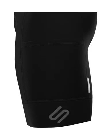 SCODY Cycle Shorts Black - Men, X-Opaque Cuff, Pockets | Made in Australia