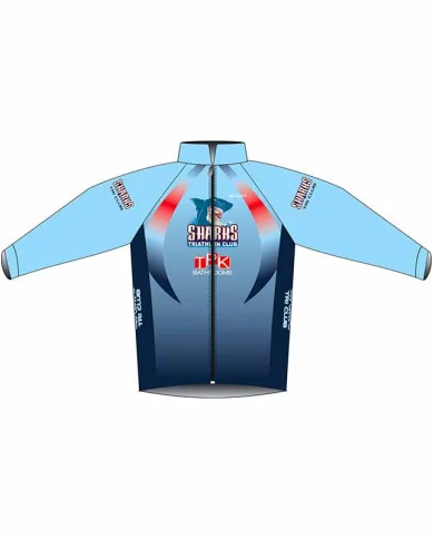 Sharks Triathlon Club Men’s Winter Thermal Cycling Jacket | SCODY
