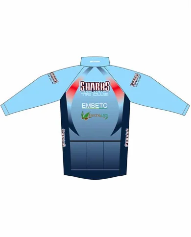 Sharks Triathlon Club Men’s Winter Thermal Cycling Jacket | SCODY