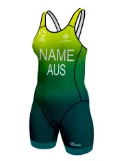 Women's Ultimate Triathlon Suit, named and swim optimised | Made in Australia