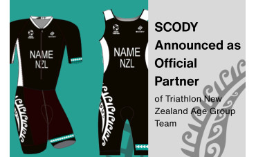 SCODY Announced as Official Apparel Partner of Triathlon New Zealand Age Group Team